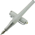 Duke Fude Nib Fountain Pen Medium to Broad, Nature Mother Pearl Cap with Pen Pouch, Art Drawing Set