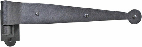 Renovators Supply Manufacturing Black Offset Strap Lift Off Pintle Hinge 11" X