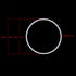 X AUTOHAUX Silicone O-Rings, 85mm OD 78mm ID 3.5mm Width VMQ Seal Gasket for Compressor Valves, Pack of 5