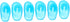 3pairs IMIKEYA Professional Silicone Ear Covers for Hair Dye Soft and Ear Tool for Hair Salon Use Sky Earmuffs