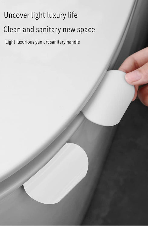 2 PCS Toilet Lid Lifter, Toilet Seat Handle Lifter, Avoid Touching Toilet Cover Handle, Bathroom Accessories for Home,