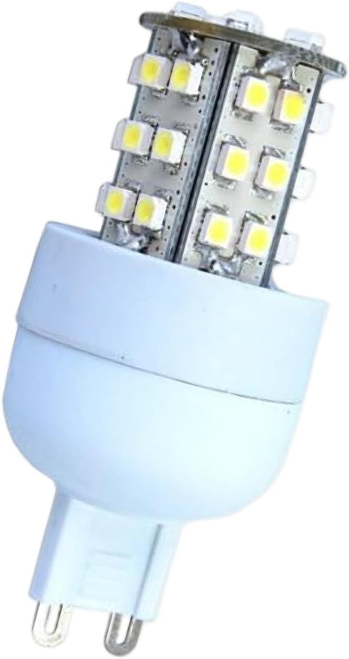 HQRP G9 LED Bulb ool White 6000-7000K 36 LEDs 100-240V 135 Lumen