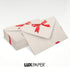 LUXPaper #17 Mini Envelopes, 2 11/16" x 3 11/16", Red Bow, 70lb. Text, 50 Qty