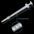 1cc/ml Syringe with 27G 1/2 in Needle, Laboratory Tools, Individually Wrapped, Pack of 20