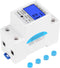 Energy Meter, Small 5 32A 110 130V 60Hz DDS528L LCD Backlight Single Phase KWh Meter
