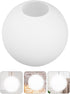 8 Inch 30mm Levemolo Frosted Glass Globe Lamp Shade round Ball Replacement Ceiling Light Cover for Wall Sconce