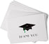Graduation Cap with Colored Tassel Thank You Cards, 24 Cards & Envelopes, Green