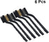 GLEAVI 12 Pcs Nylon Brush Tile Brush Nylon Wire Brush Grout Brush Kitchen Cleaning Tool 3D Printer Brush Hot Bed Brush Handle Brush Carpet Cleaner Brush Cleaning Brush Iron Wire