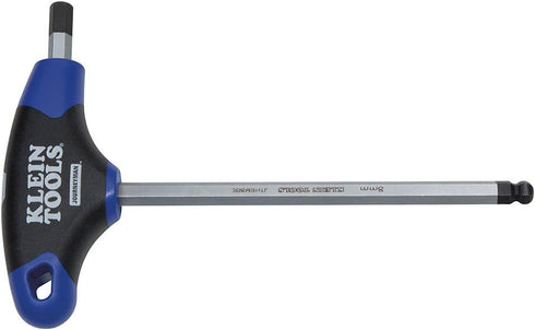 Klein Tools JTH6M4BE 4 mm Ball End Hex Key with 6-Inch Journeyman T-Handle