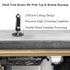 4Pcs 1/4 Trimming, Double Bearing Flush Trim Router Bit Shank, Top and Bottom Bearing, for Template & Pattern Routing