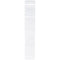 Plymor 2" x 12" Zipper Reclosable Plastic Bags - Case of 1,000 - 2 Mil