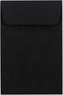 LUXPaper #4 Coin Envelopes, 3'' x 4 1/2'', Midnight Black, 80lb. Text, 50 Qty