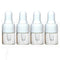 100Pcs 1ml Clear Mini Cute Glass Dropper Bottles with Eye Dropper Dispenser for Essential Oil, White Cap