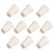 uxcell White Tapered Solid Rubber Stopper for Lab Tube - Size 000 (10 Pcs)