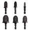 Hymnorq HVAC Tube Swaging Tool 6PC Drill Bit Set for Copper Pipe Expander Bit for Air Conditioner Repairing