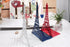 School Supplies Schoolsupplies Tinplate Eiffel Tower Creative Bookshelf Metal Book Holder Stand Decorative Bookend