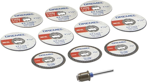 EZ728-01 11-Piece Dremel EZ Lock Cutting Accessory Micro Kit