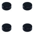 HAJXZH 4 PCS Lamp Shade Harp Bracket Top Cap Black M10 Thread Lamp