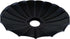 22cm, Umbrella Shape Metal Lamp Shade Black Pendant Light Shade, Easy Fit Ceiling Lamp Shade Replacement for Pendant