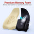 Tailbone Benazcap Seat Cushion Office Chair Cushions Butt Pillow for Car Long Sitting, Memory Foam Chair Pad for Back
