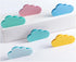 Cute Cloud Sticky Notes 6 Pack - Translucent Self Adhesive Removable Waterproof Fun Colored Notes