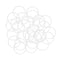 uxcell Silicone O-Rings, 27mm OD 24mm ID 1.5mm Width VMQ Seal Gasket, White, Pack of 30 for Pipe Repair