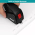 Ergonomic Portable Handheld Stapler for Desk, 50 Sheet Capacity, Built-in Staple Remover, Heavy Duty, Space Saving Size