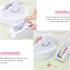 Cloud Shape Office Tape Dispenser, Desktop Cutter with Rainbow Tape Roll for Masking Washi Tape, Home Office Supplies