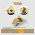 PIYYQNY 2 Pack 57mm) Dresser Knobs Drawer Pulls Brass Pendant Handle Gold Drawer Handle Bedroom Wardrobe Bedside Table