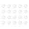 uxcell 5mm Solid Round Clear Glass Ball Boiling Stones, 500pcs Soda Lime Glass Beads