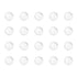 uxcell 5mm Solid Round Clear Glass Ball Boiling Stones Soda Lime Glass Beads, 200pcs
