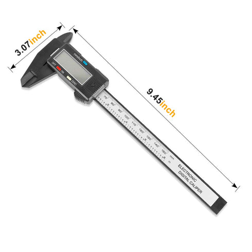 Digital Caliper, Sangabery 0-6 inches with Large LCD Screen, Auto-Off Feature, Measuring Tool for Household/DIY