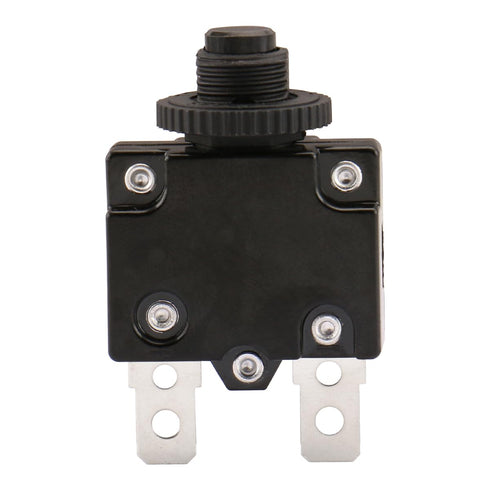 Baomain 8A Circuit Breaker, Thermal Overload Protector, S11 Series 125/250VAC/65VDC, Pack of 10