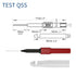 25pcs Test Lead Kit, 4mm Banana Plug to Alligator Clip Test Probes, Back Probe Kit for Multimeter Automotive Testing