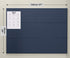 Large Office Cork Board Alternative - 47"x35", 12 Pack Felt Wall Tiles with Safe Removable Adhesive, Dark Blue
