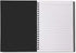 Spiral Notebook, College Ruled, Thick Paper 1 Subject, 3 Pack, 60 Sheets, 6''*8'' (Line, Black)