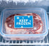 Besttile Frozen Frozen Packing Sticker,2x3 Inch 300 Keep Shipping Label Stickers Waterproof White/Blue Adhesive
