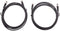 Victron Energy M8 Circular Connector Male/Female, 3 Pole Cable, 1m (Pack of 2)