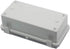 Zulkit Junction Box, ABS Plastic Dustproof Waterproof IP65 Electrical Box with Hinged Shell and Clear Cover