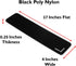 GRIFITI Slim Wrist Pad 17" x 4" x 0.25" - Ergonomic Keyboard Support for Standard Computer Keyboards