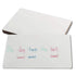hand2mind Double-Sided Centimeter Grid White Boards, Pack of 10, Portable Dry Erase Boards