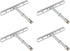 TAODAN 4PCS Grid Light Hanging Plate M10 Lighting Hardware Accessories Iron Lighting Mounting