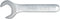 Wright Tool 1472 Satin Finish Service Wrench, 30 Degree Angle, 2-1/4", Silver