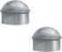 VIVIDA 1-3/8" Chain Link Fence Post Cap, Galvanized Steel, 2 PCS for 1-3/8" OD Post