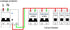 Miniature Circuit Breaker HSB6C 16Amp Current 2 Pole Type C 6kA Breaking Capacity Din Rail Mounting