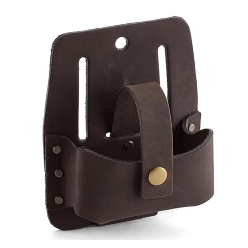 Dnyucen 2 Tape Measure Clip Pcs Leather Shoulder Tape Measure Condom Outdoor Tools Wallet Storage Bag Convenient