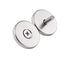 30 Pieces 10 x 3mm Permanent Disc Rare Earth Fastener Magnets with 3mm Countersunk Hole, Neodymium Refrigerator Magnets