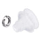 PATIKIL 1 Pack Vacuum Suction Cup, Silicone Rubber 4mm ID x 27mm OD Pneumatic Bellows Sucker Pad with Gasket