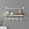 Nvzi -c Nail Board Rack Set, Metal Bracket, Display Wall Organizer, Office Garage