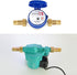 Joywayus Brass Water Meter Pipe Fitting - Hex Nipple 3/4” NPS Male x 1” NPS Female Threaded Connector (Pack of 2)